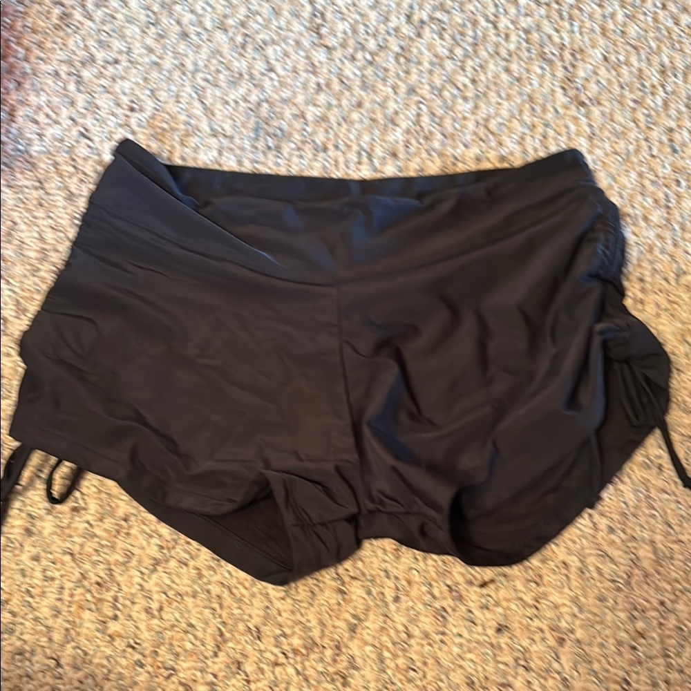 Black Women's Bathing Suit Shorts
